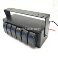 12V 6 Gang Rocker Switch Box encendido/apagado